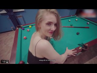 fucked a gorgeous beauty on the pool table [young, porno, homemade, cowgirl, pov, actively sucking]