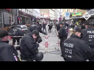 axe-wielding man who threatened euro 2024 fans in hamburg shot by police {16 06 2024}