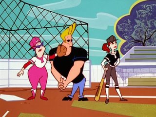 johnny bravo (1997) - s02e31 - a league of his own (576p dvd x265 ghost)