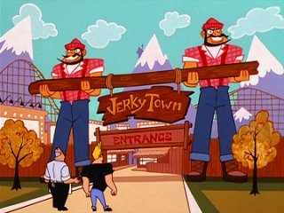 johnny bravo (1997) - s02e25 - panic in jerky town (576p dvd x265 ghost)
