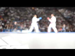 bronze combat - hwan ji lee vs mohamed ali - world karate championships